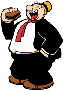 J. Wellington Wimpy, personaje en Popeye