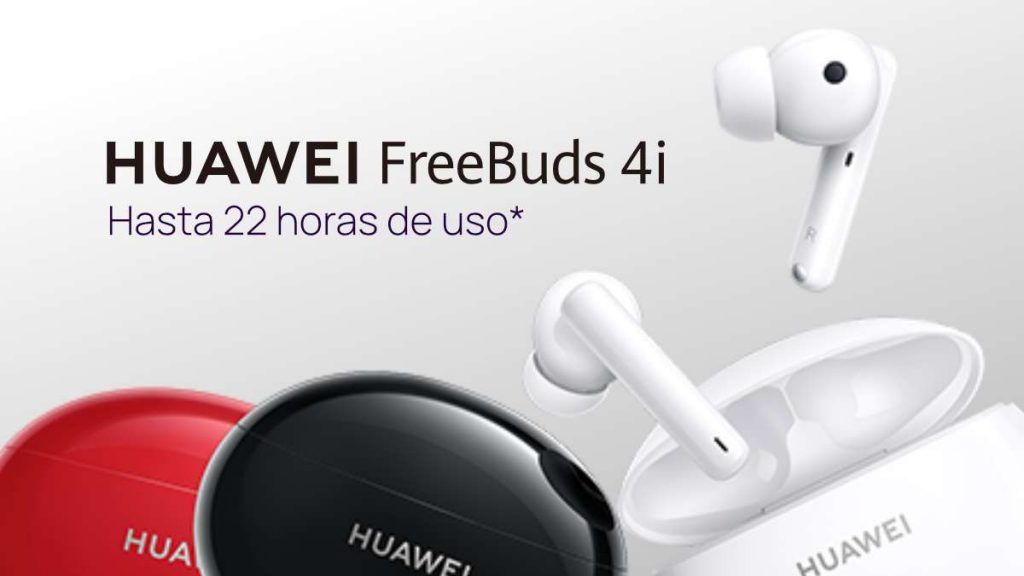 Huawei Freebuds 4i auriculares realmente inalámbricos increíblemente buenos